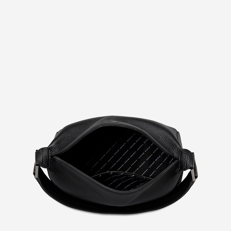 Status Anxiety Think Twice Women's Leather Bag Black