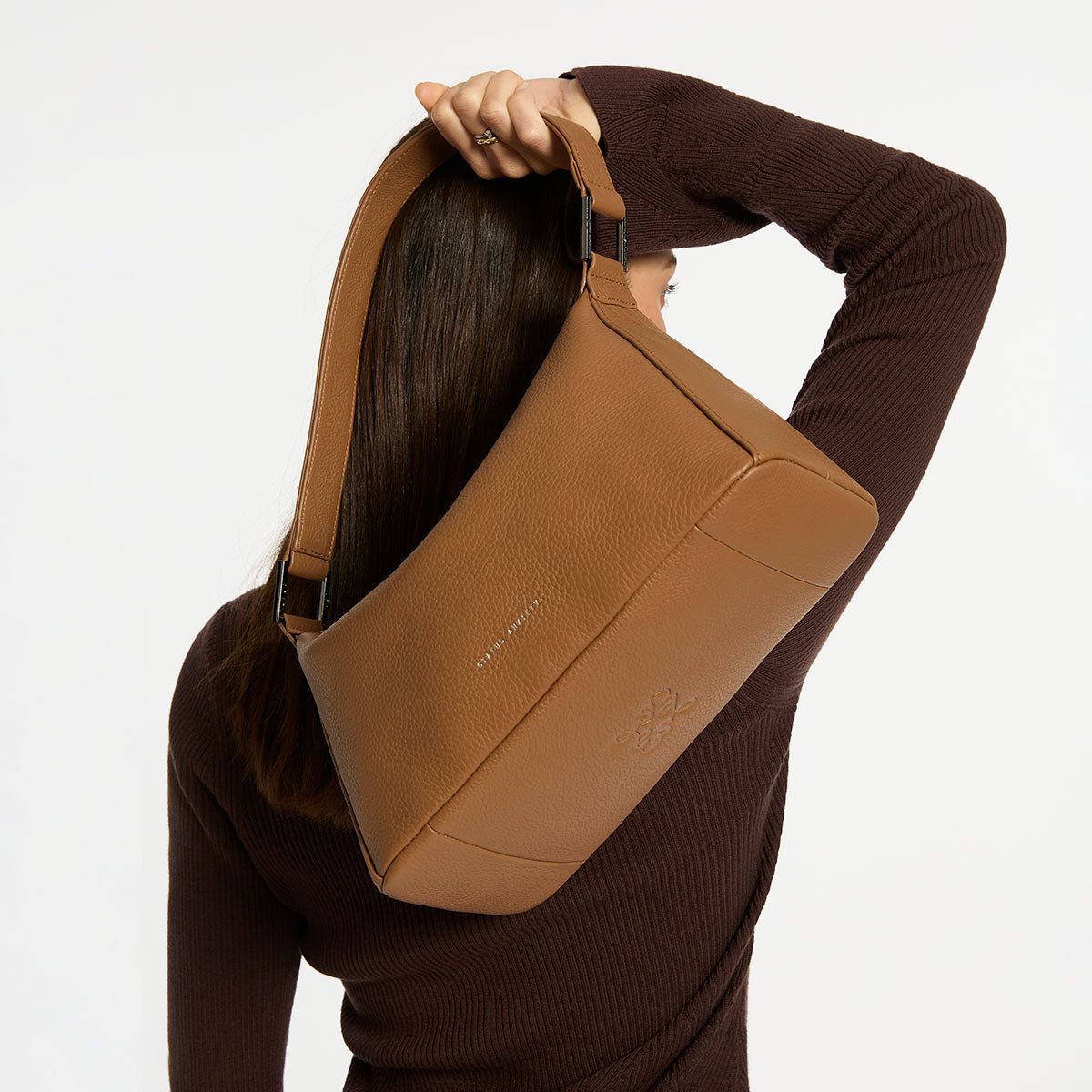 Status Anxiety Think Twice Women's Leather Bag Camel