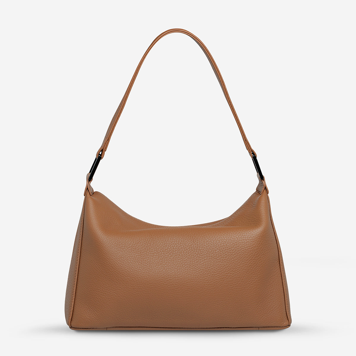Status Anxiety Think Twice Women's Leather Bag Camel