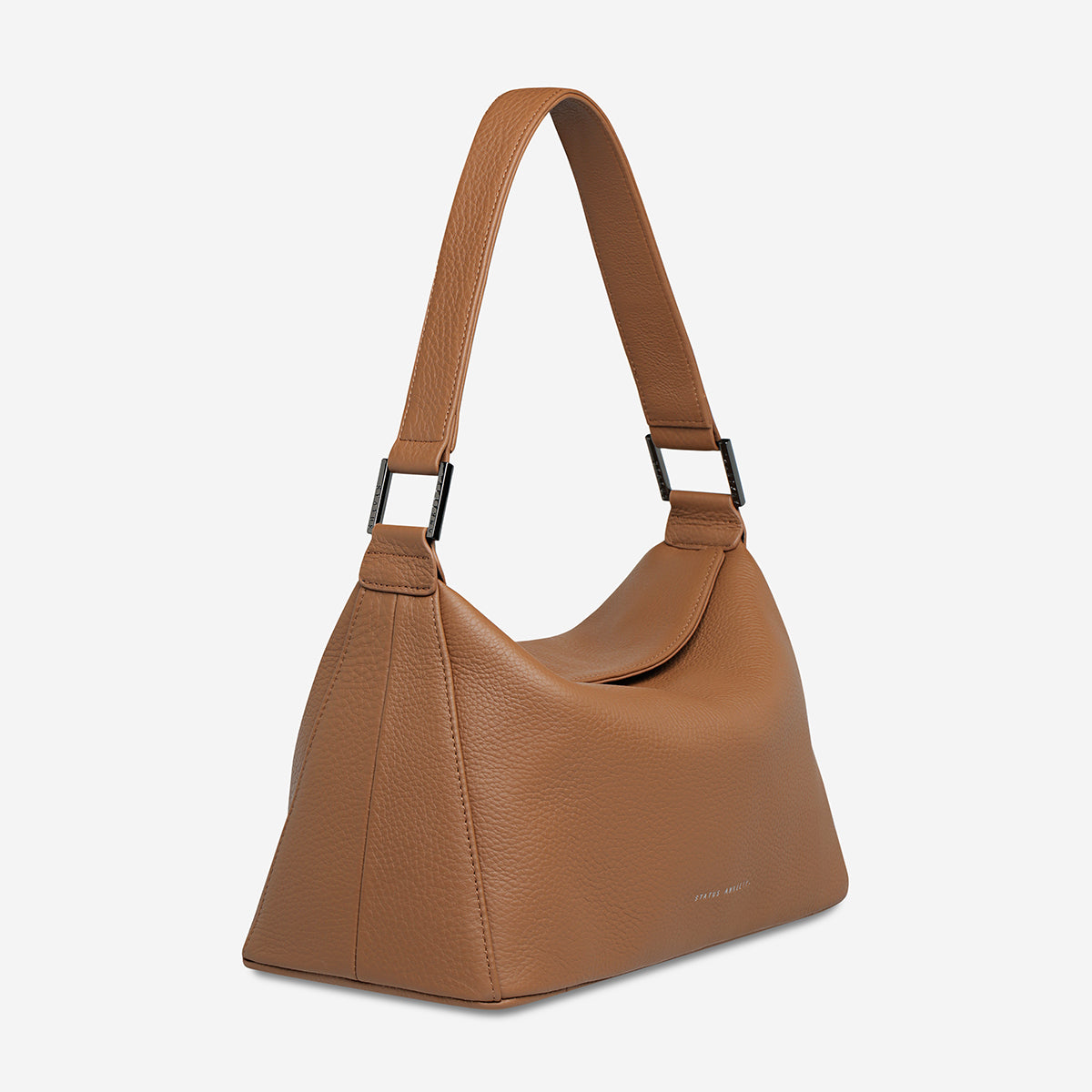 Status Anxiety Think Twice Women's Leather Bag Camel