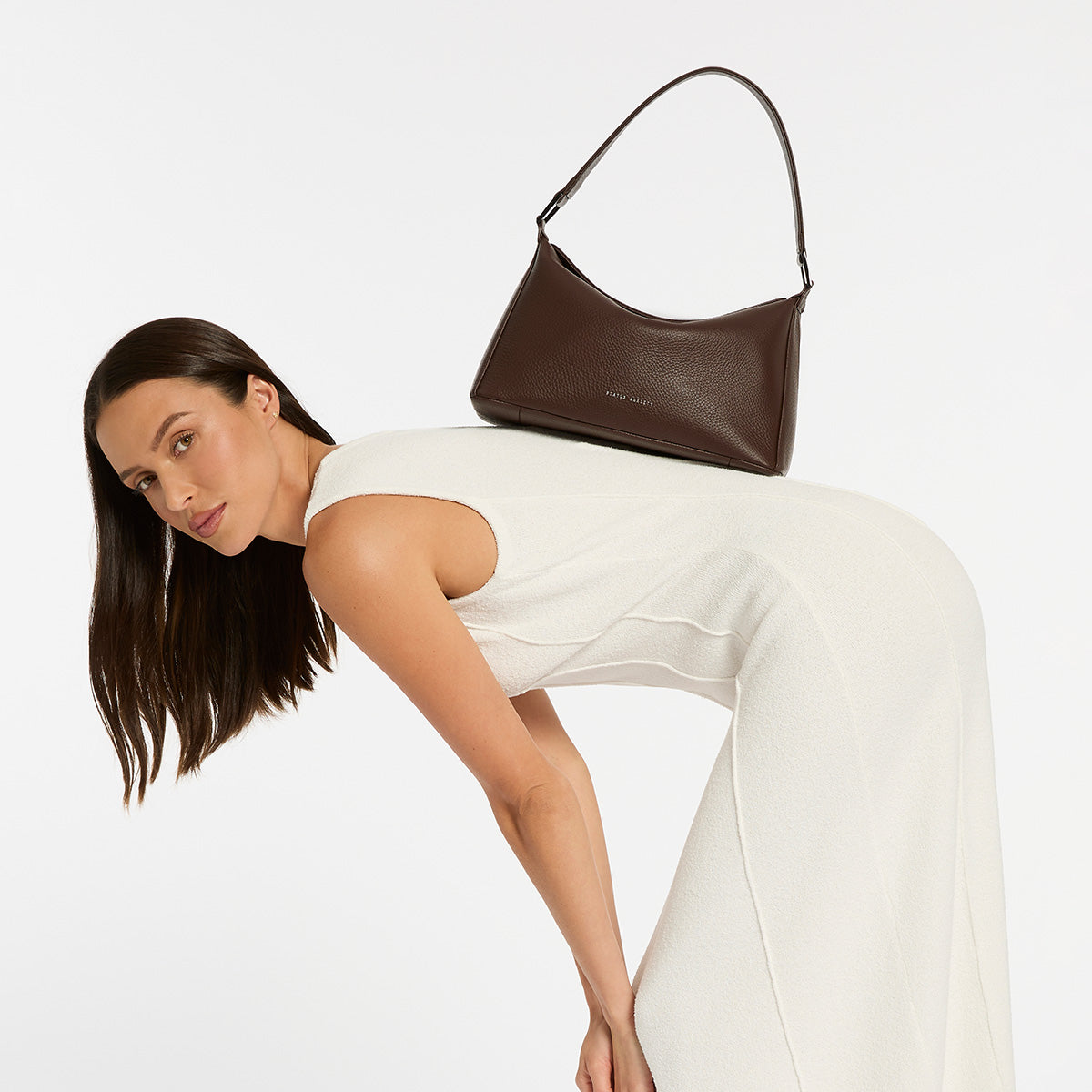 Status Anxiety Think Twice Women's Leather Bag Cocoa