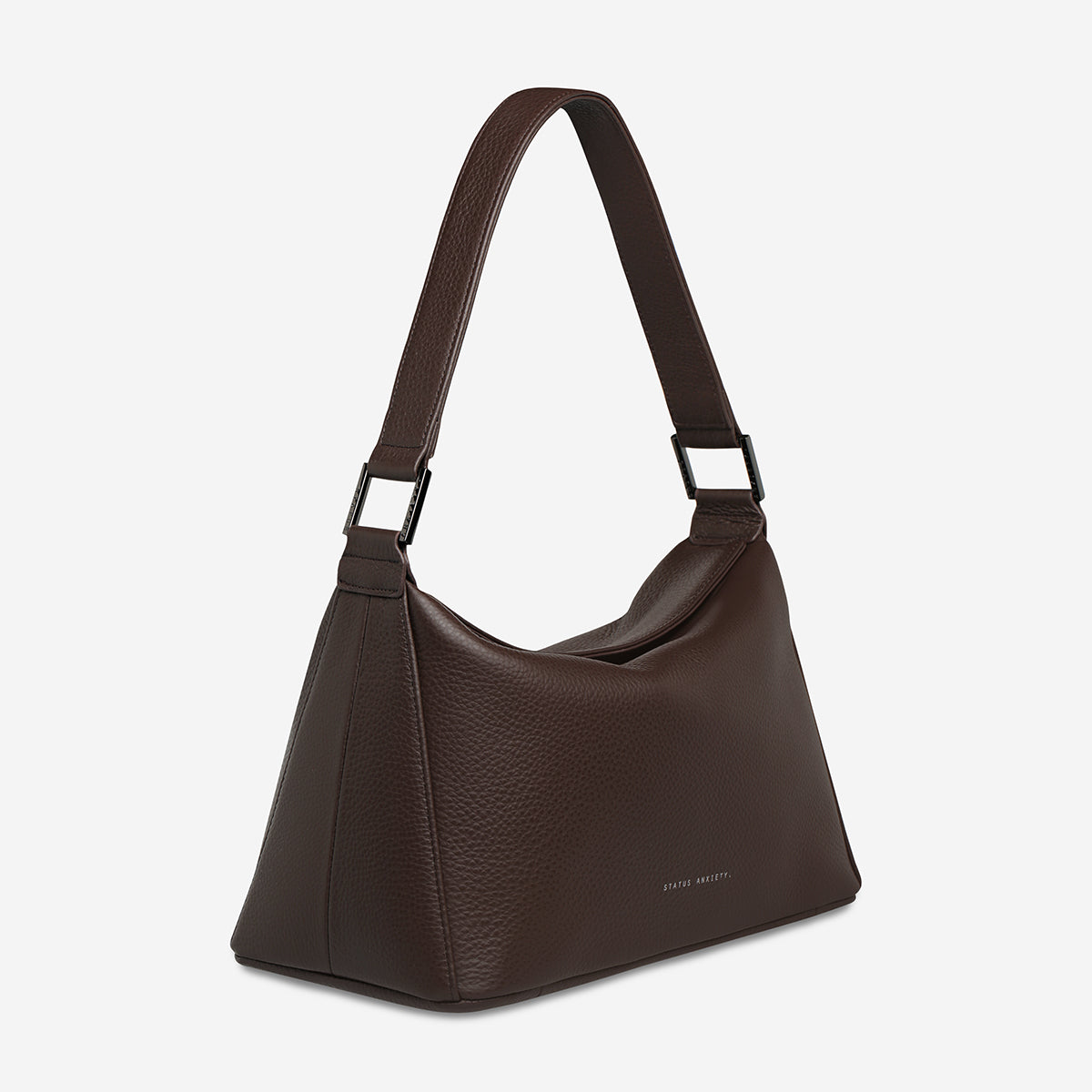 Status Anxiety Think Twice Women's Leather Bag Cocoa