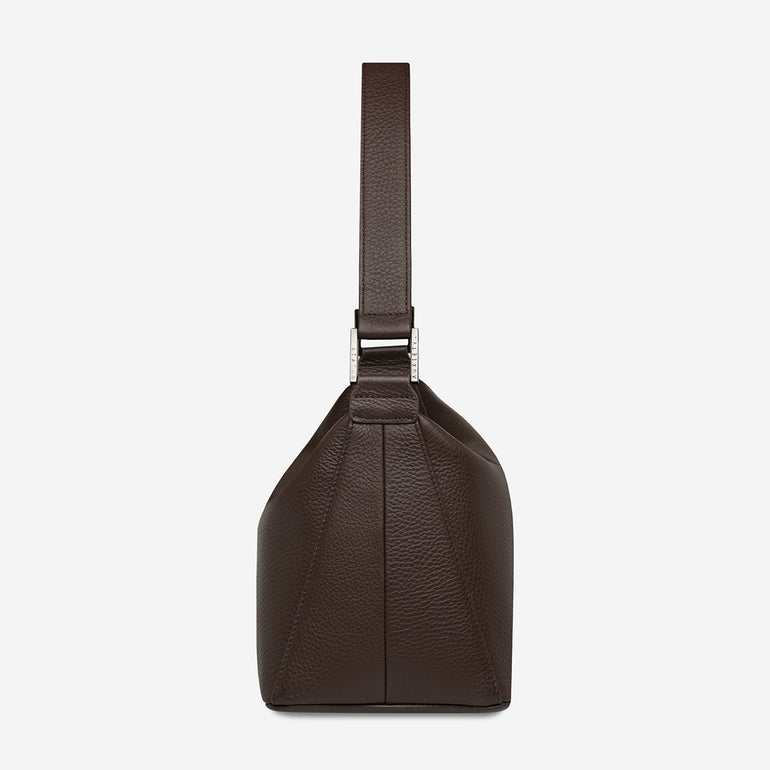 Status Anxiety Think Twice Women's Leather Bag Cocoa