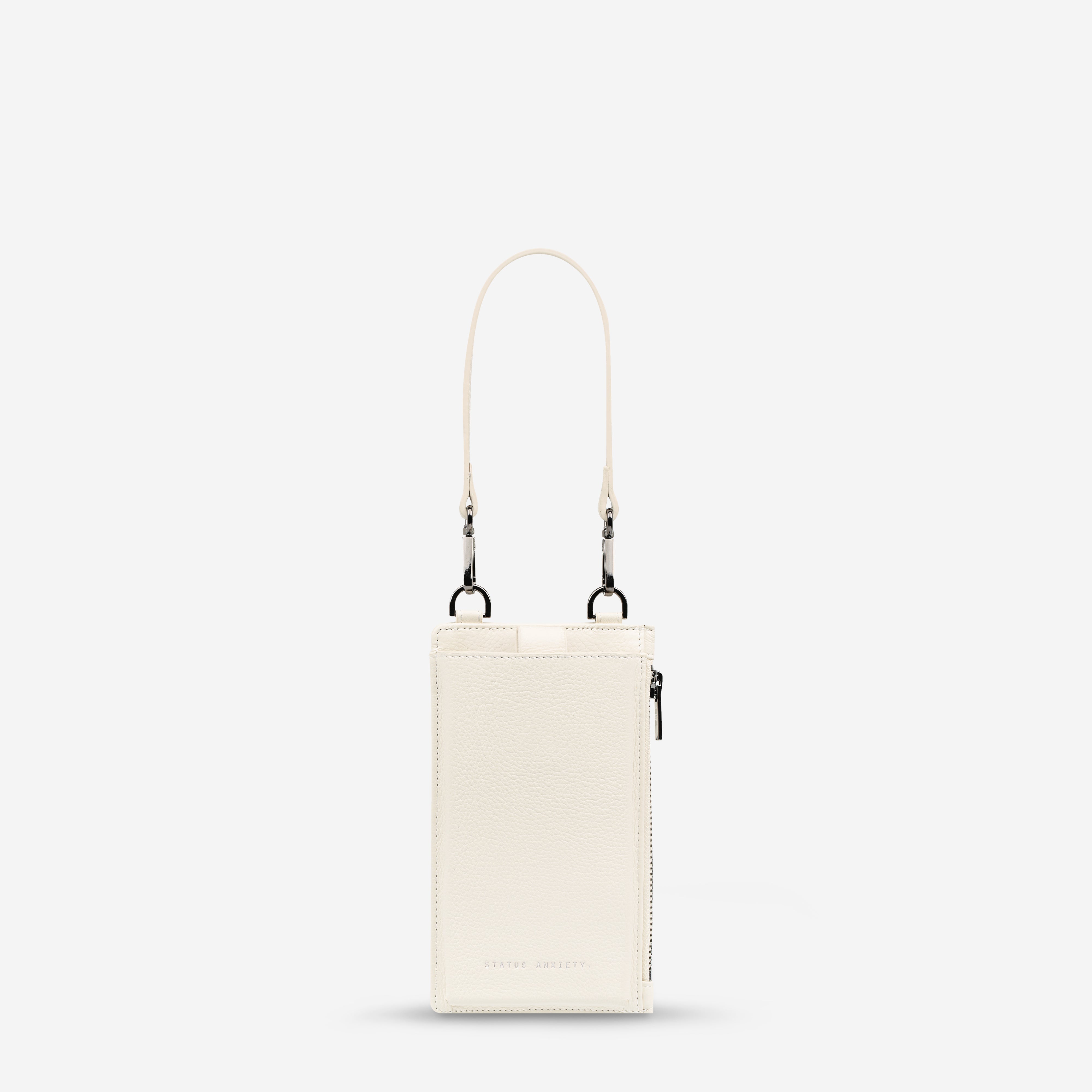 Status Anxiety Voyager Women's Leather Bag Chalk