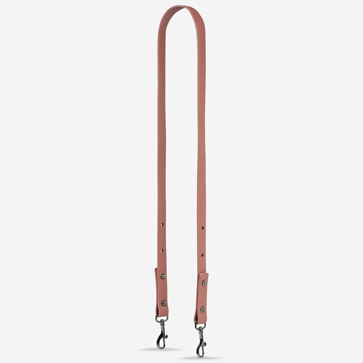 Status Anxiety Dusty Rose Medium Leather Strap for Bags 