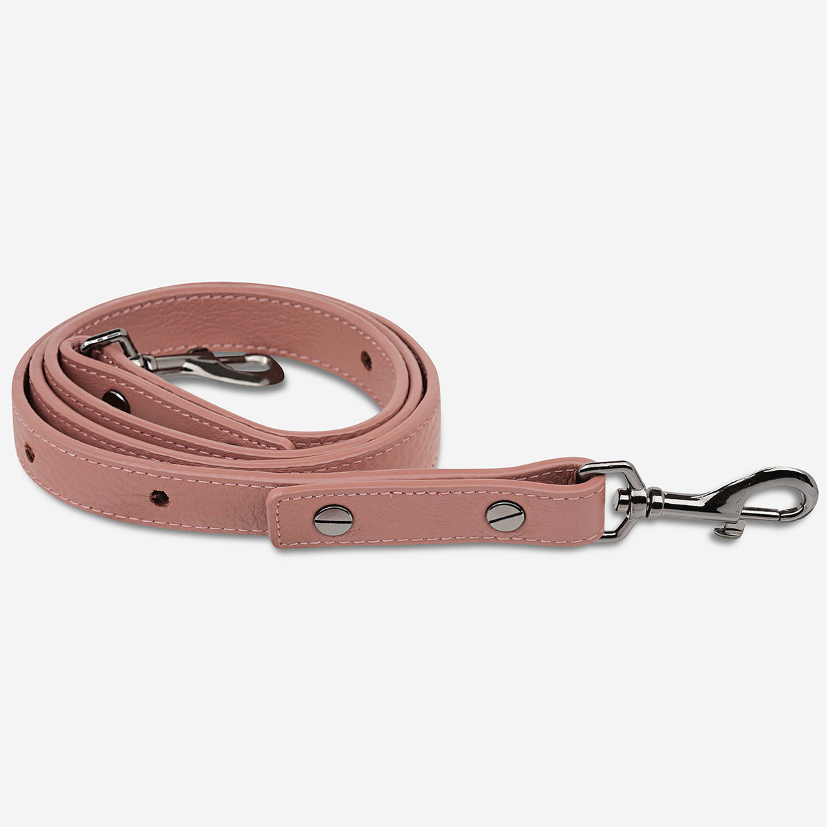 Status Anxiety Dusty Rose Medium Leather Strap for Bags 
