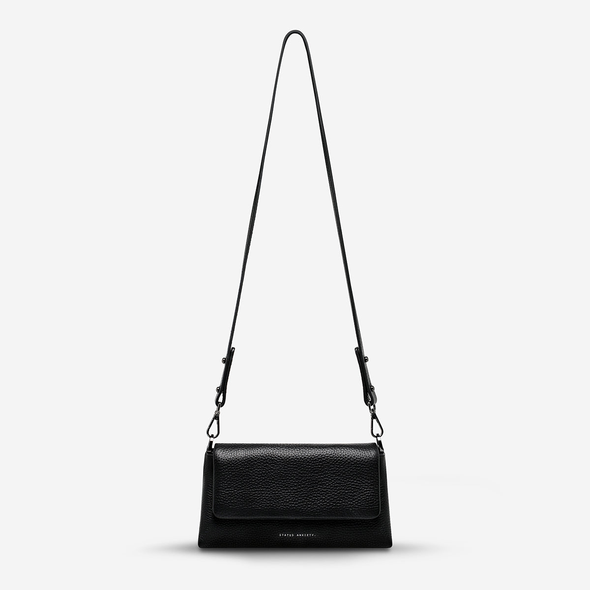 Status Anxiety Zenith Women’s Leather Bag Black