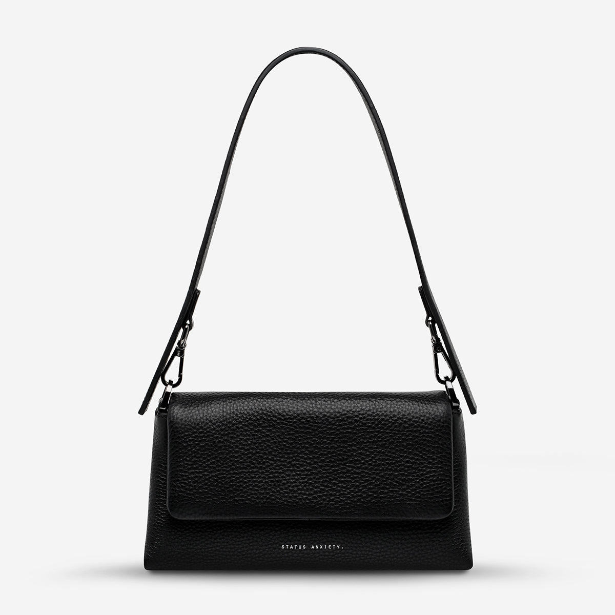 Status Anxiety Zenith Women’s Leather Bag Black