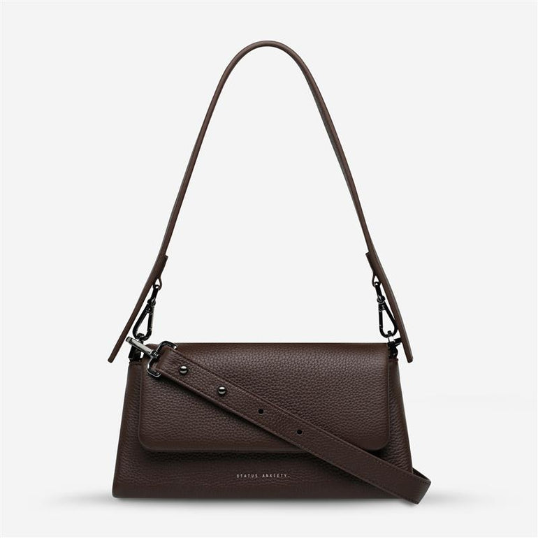 Status Anxiety Zenith Women’s Leather Bag Cocoa