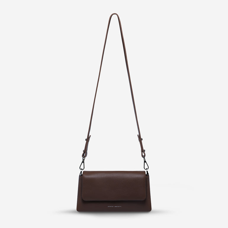 Status Anxiety Zenith Women’s Leather Bag Cocoa
