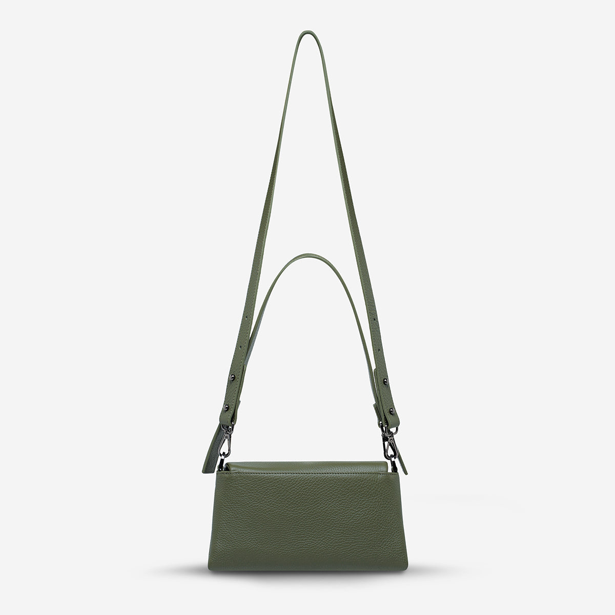 Status Anxiety Zenith Women’s Leather Bag Khaki