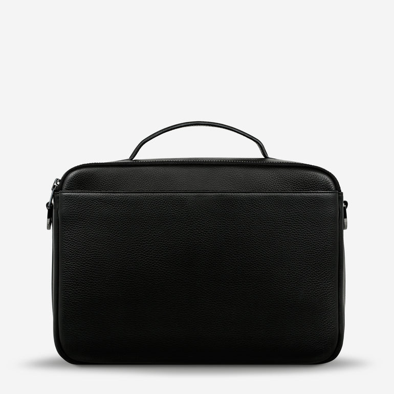 Status Anxiety Nostalgia Leather Camera Bag Black