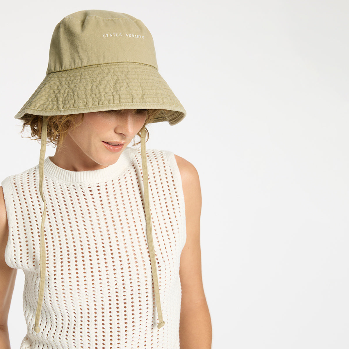 Status Anxiety Golden Days Bucket Hat Fawn