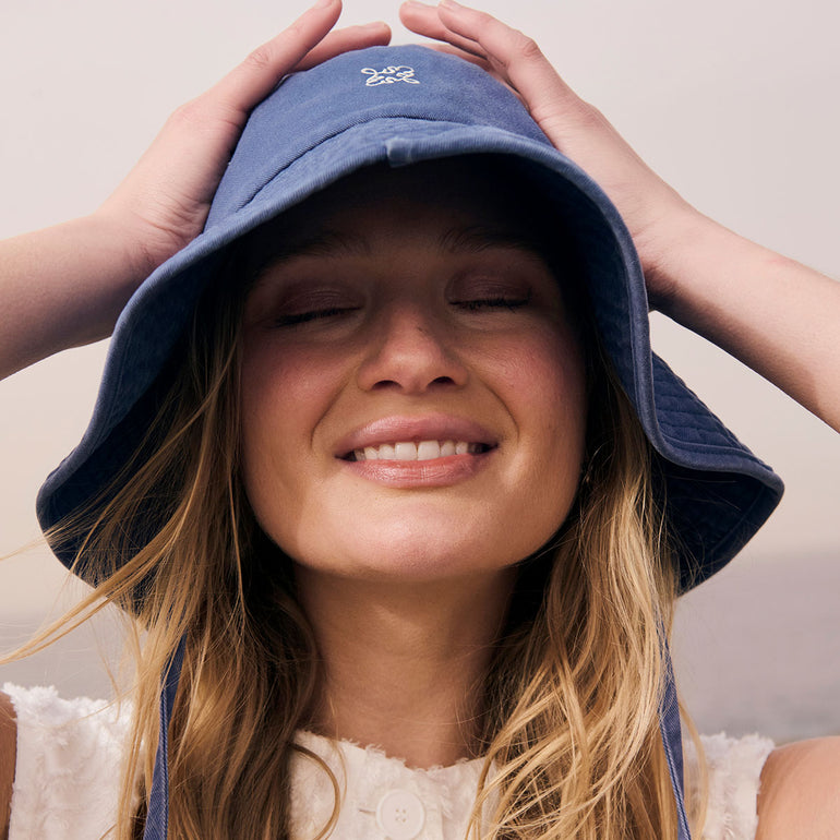 Status Anxiety Golden Days Bucket Hat French Blue