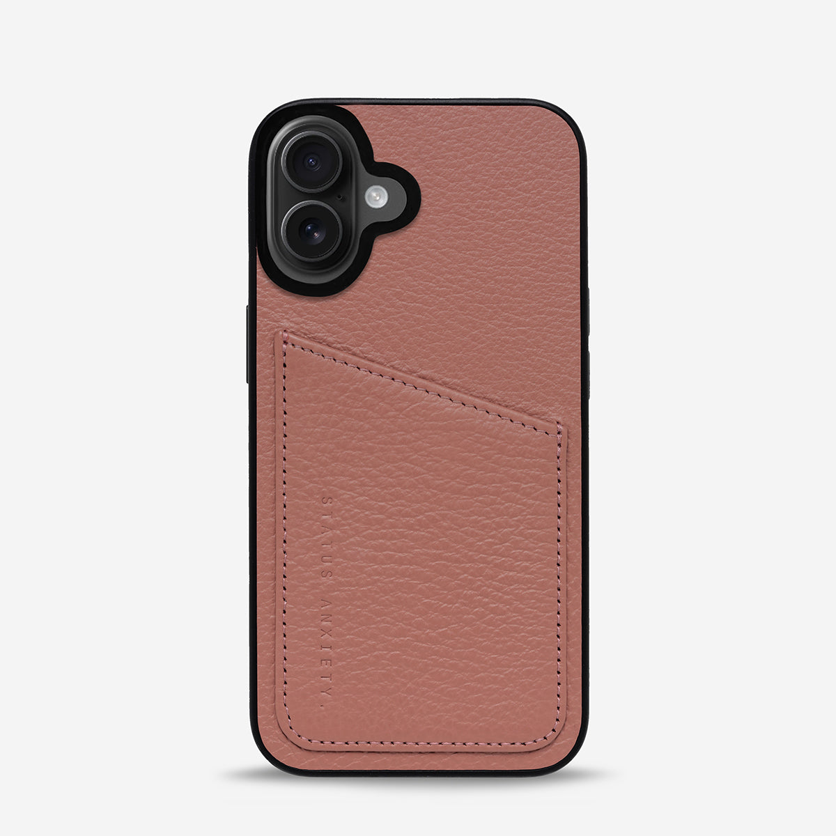 Who's Who Dusty Rose Leather Phone Cases | Status Anxiety®