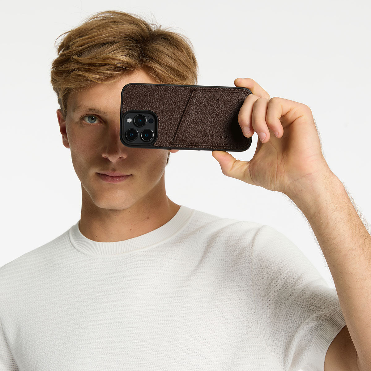 Status Anxiety Who's Who Cocoa iPhone Case For Men