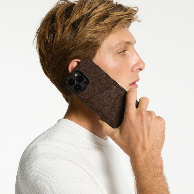 Status Anxiety Who's Who Cocoa iPhone Case For Men
