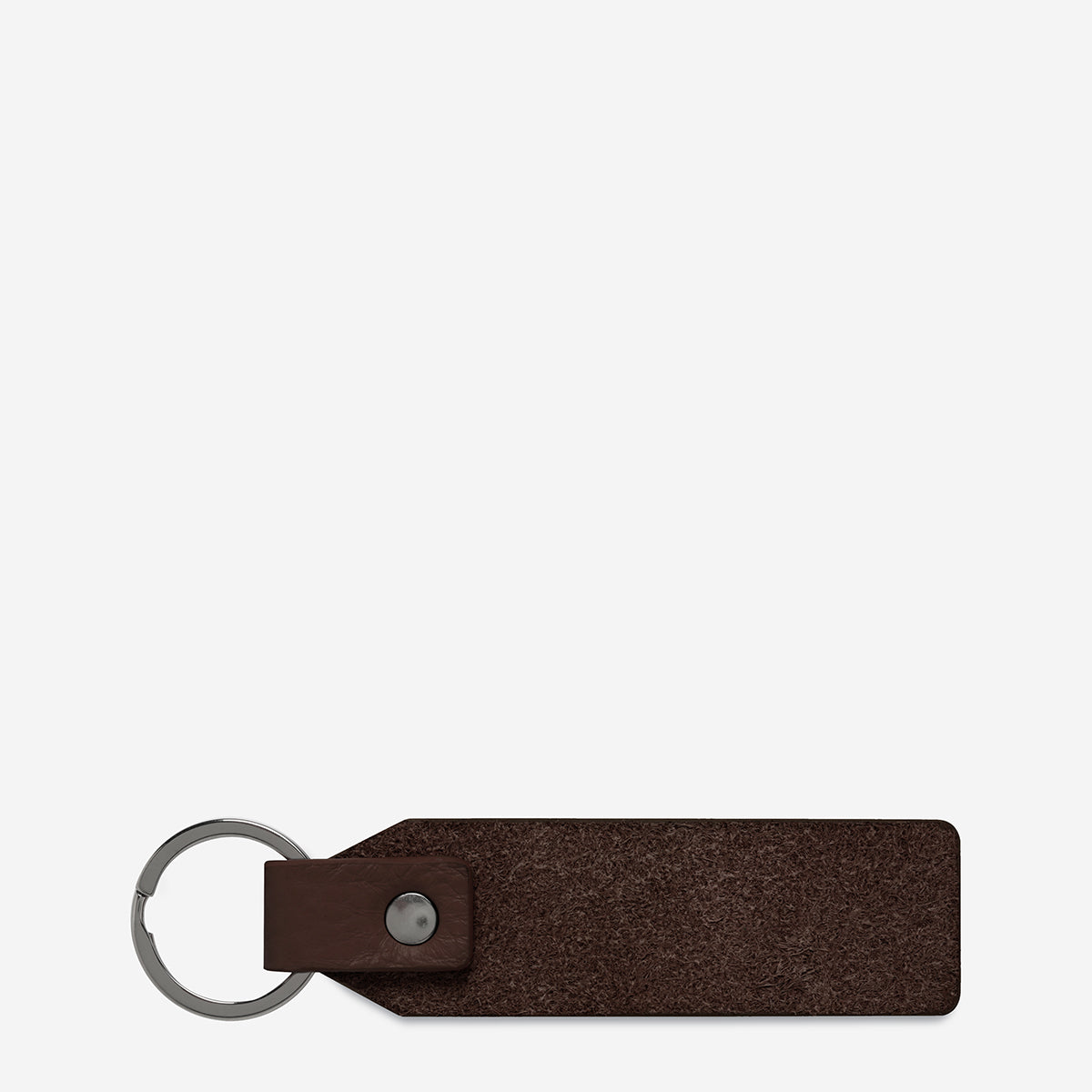 Status Anxiety Make Your Move Leather Keyring Cocoa