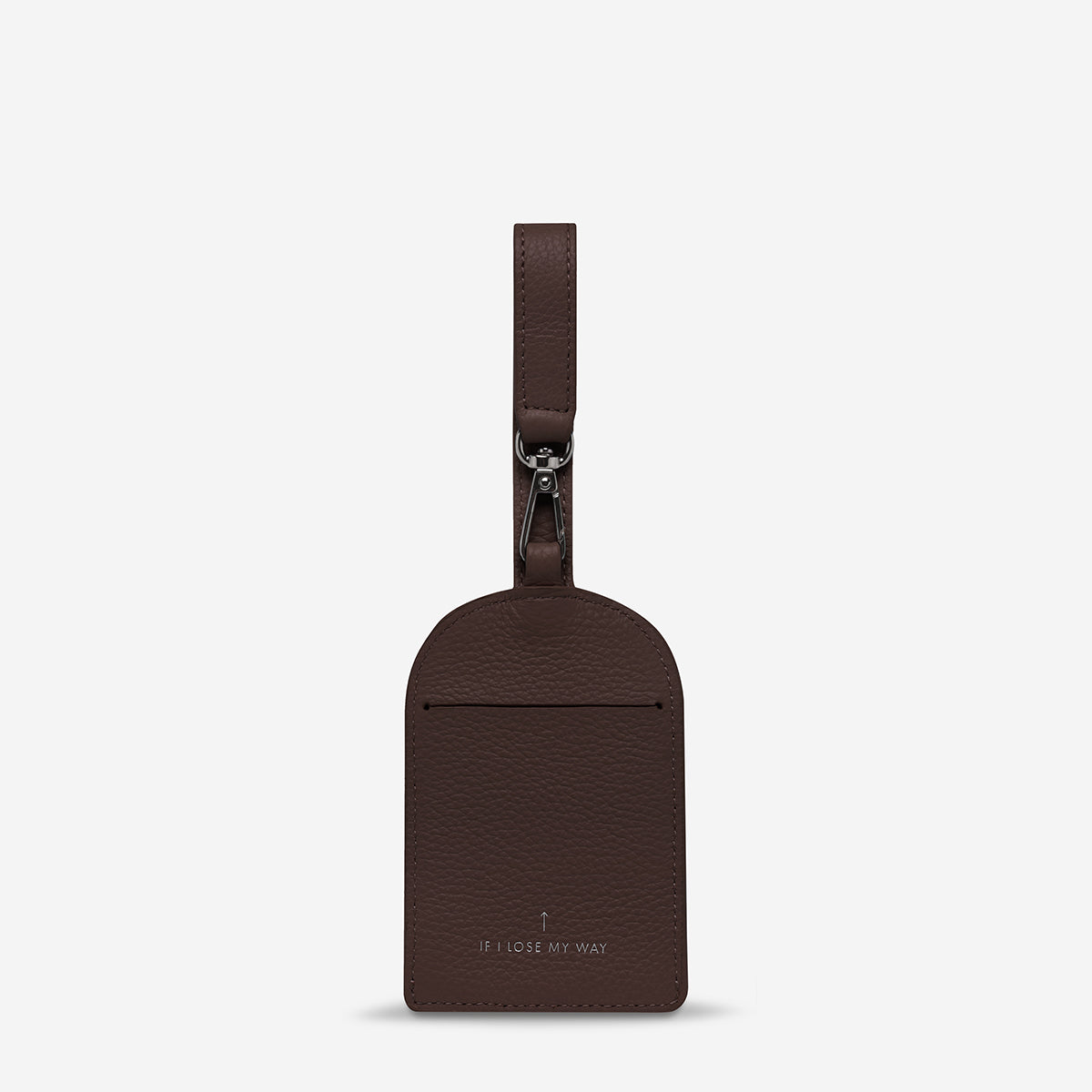 Found You Luggage Tag - Cocoa