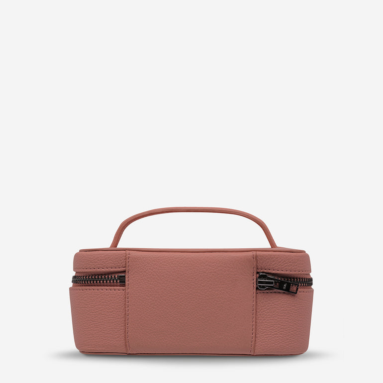 Status Anxiety Shining Armour Leather Case Dusty Rose