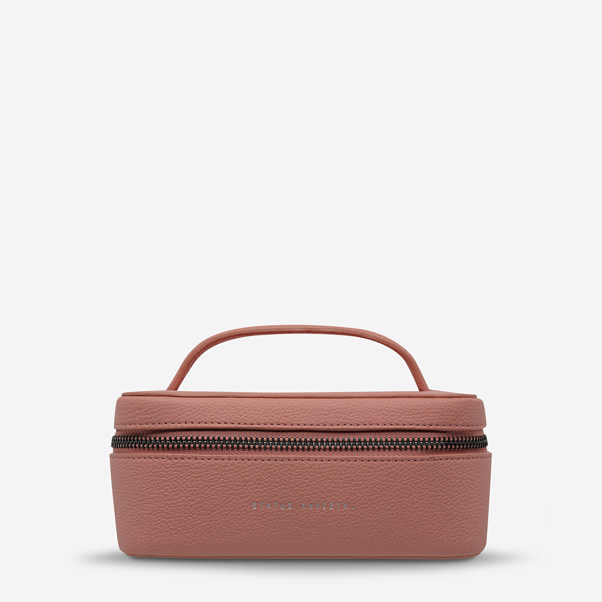 Status Anxiety Shining Armour Leather Case Dusty Rose