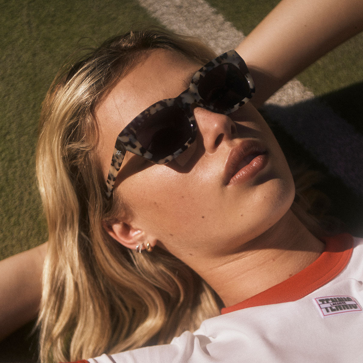 Status Anxiety Antagonist Sunglasses White Tort