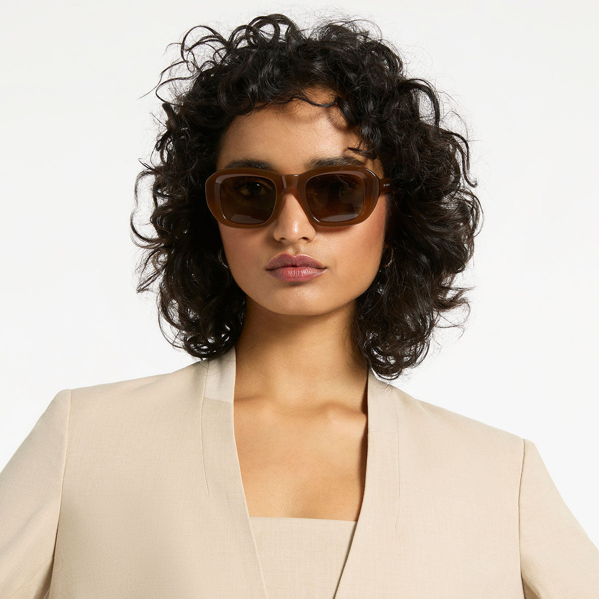 Status Anxiety Cascade Sunglasses Brown