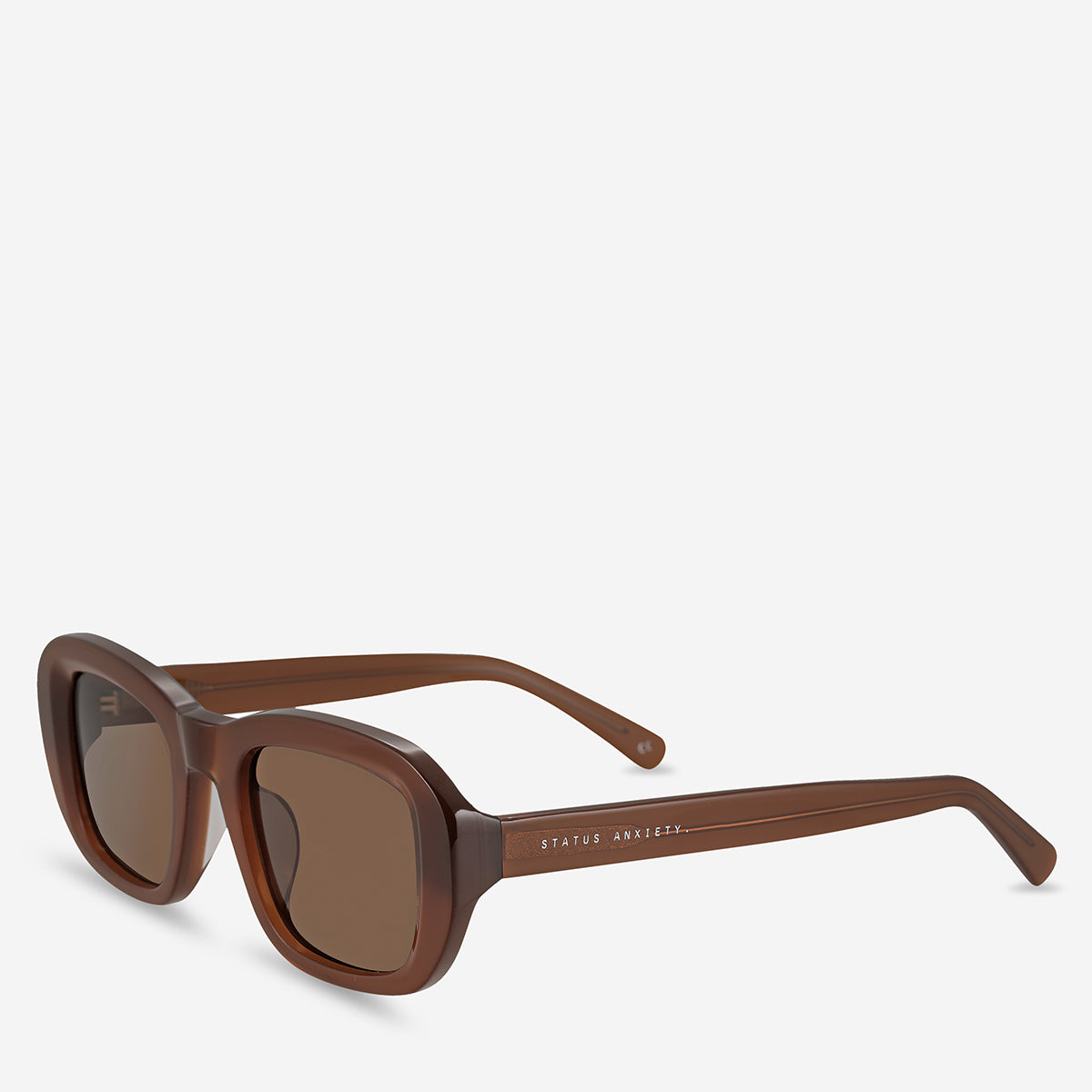 Status Anxiety Cascade Sunglasses Brown