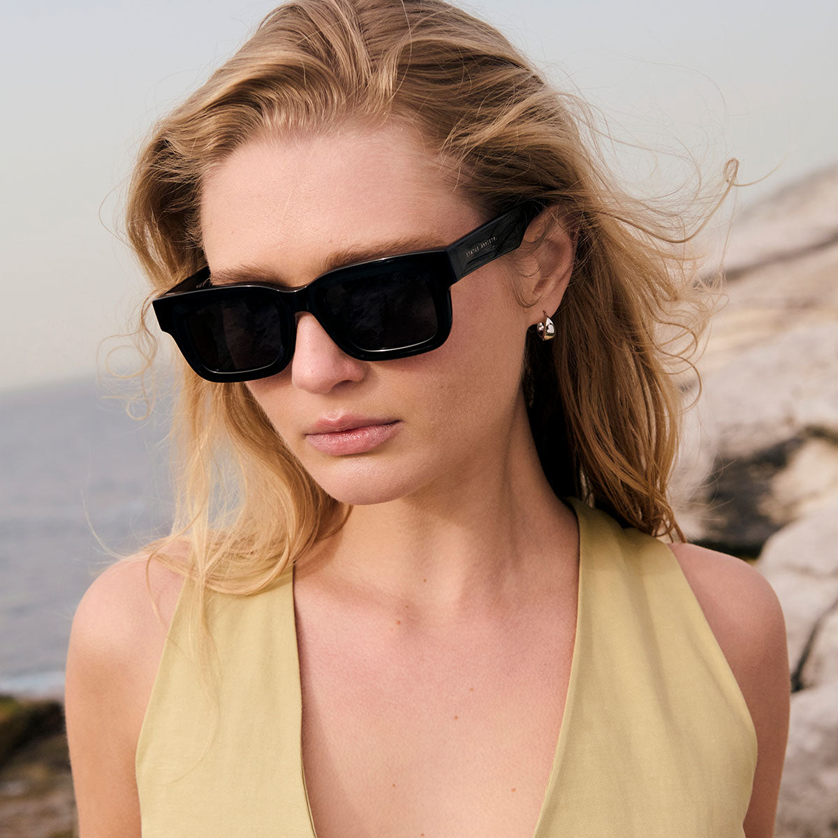 Status Anxiety Disorient Sunglasses Black