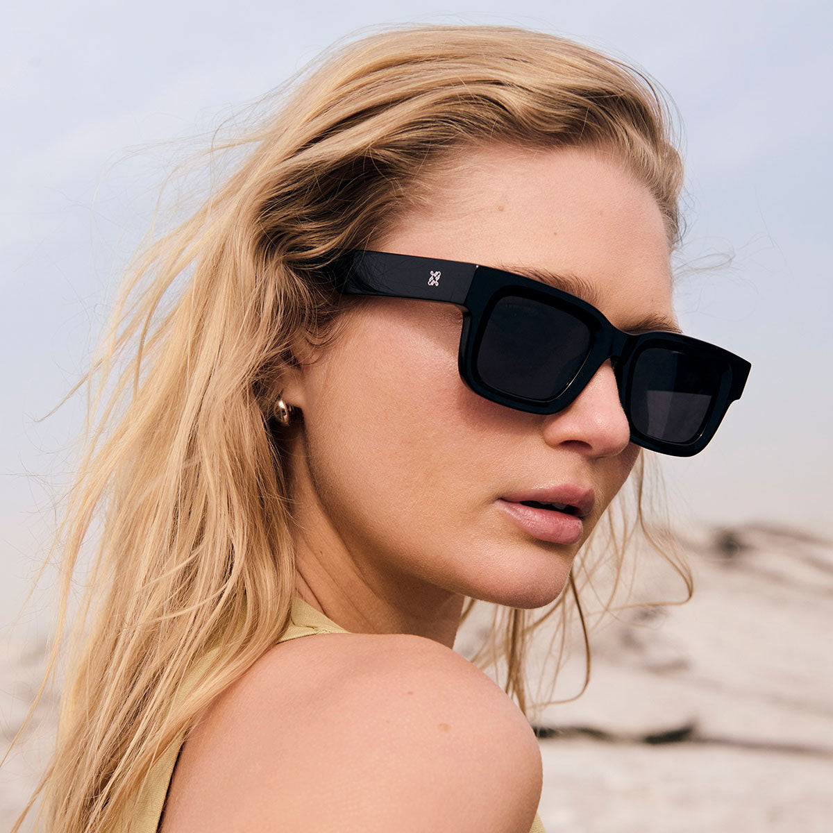 Status Anxiety Disorient Sunglasses Black