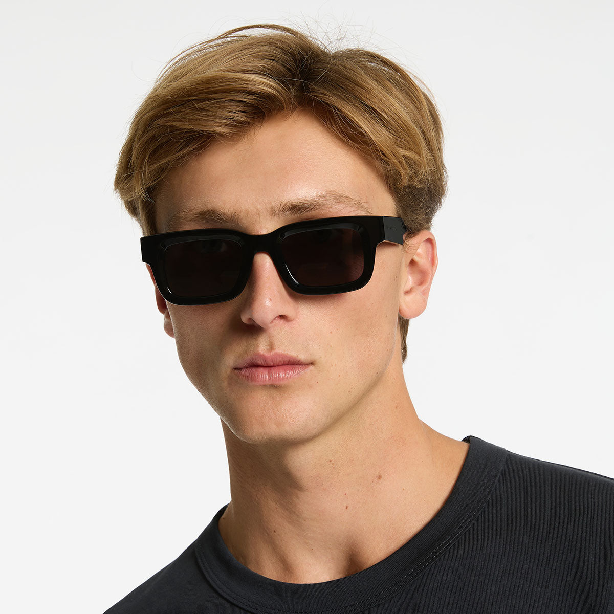 Status Anxiety Disorient Black Sunglasses For Men