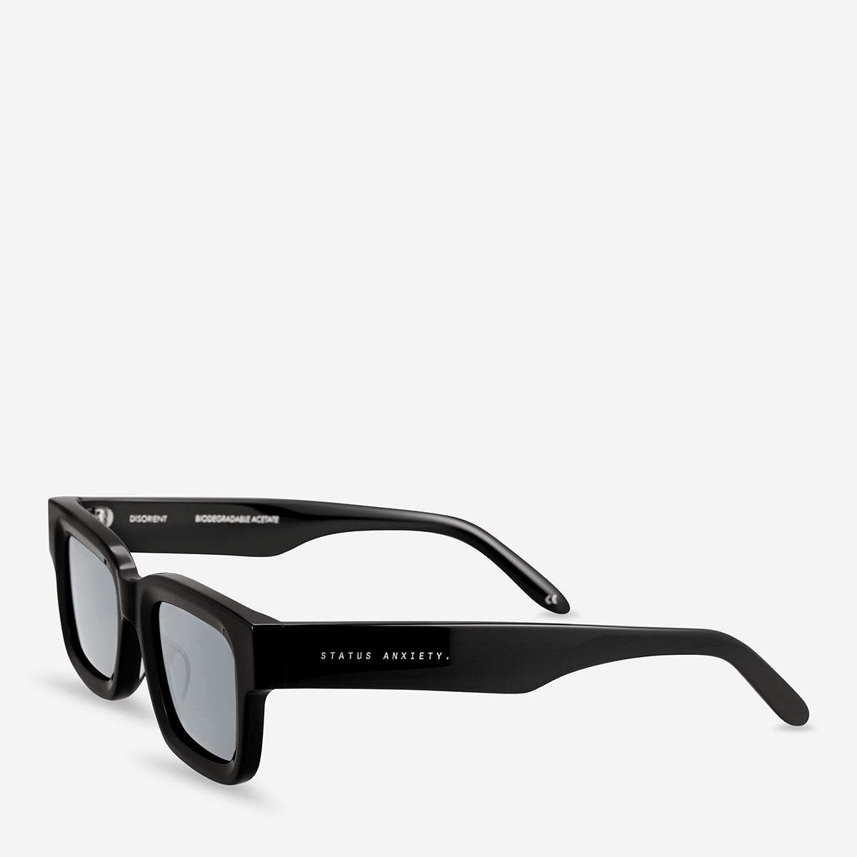 Status Anxiety Disorient Sunglasses Black