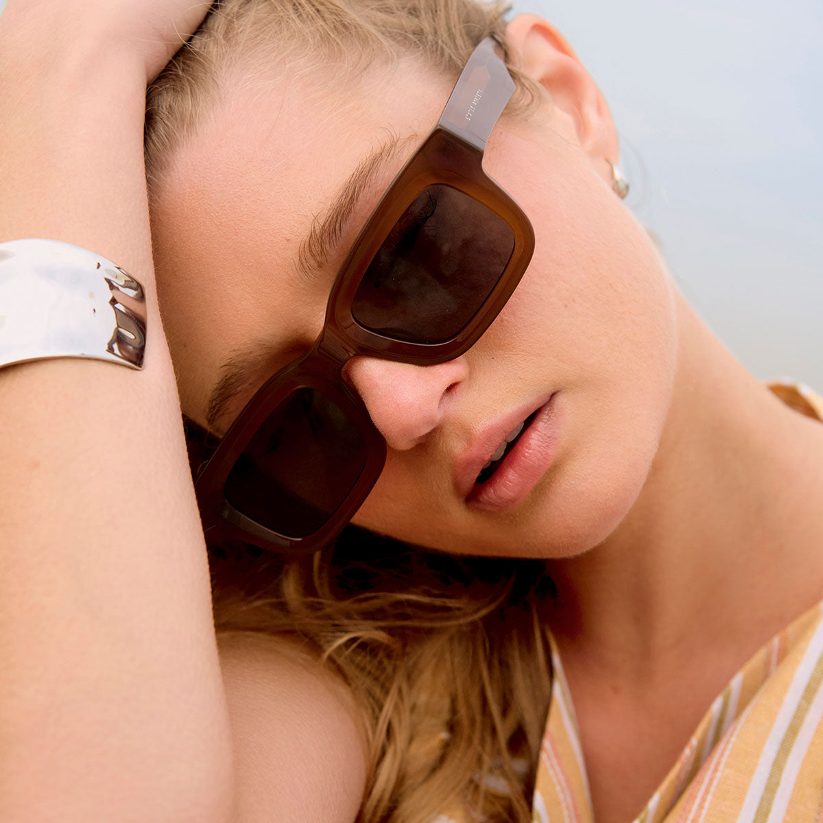 Status Anxiety Disorient Sunglasses Brown