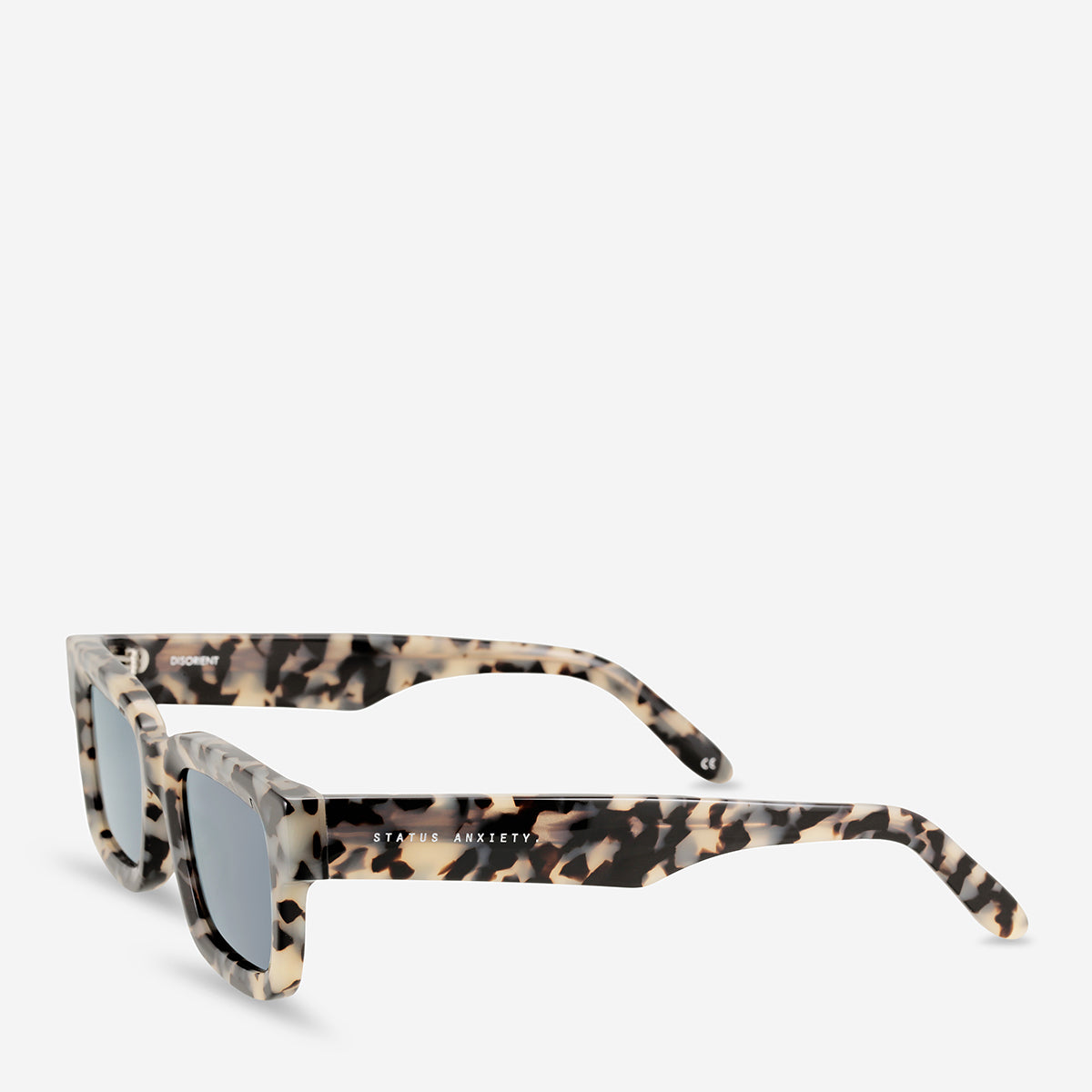 Status Anxiety Disorient Sunglasses White Tort