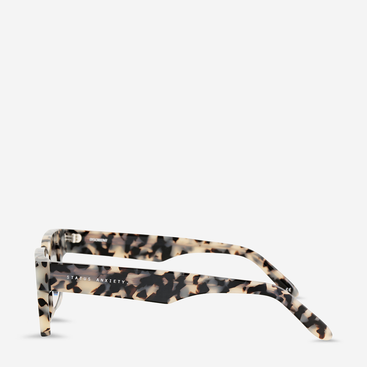 Status Anxiety Disorient Sunglasses White Tort