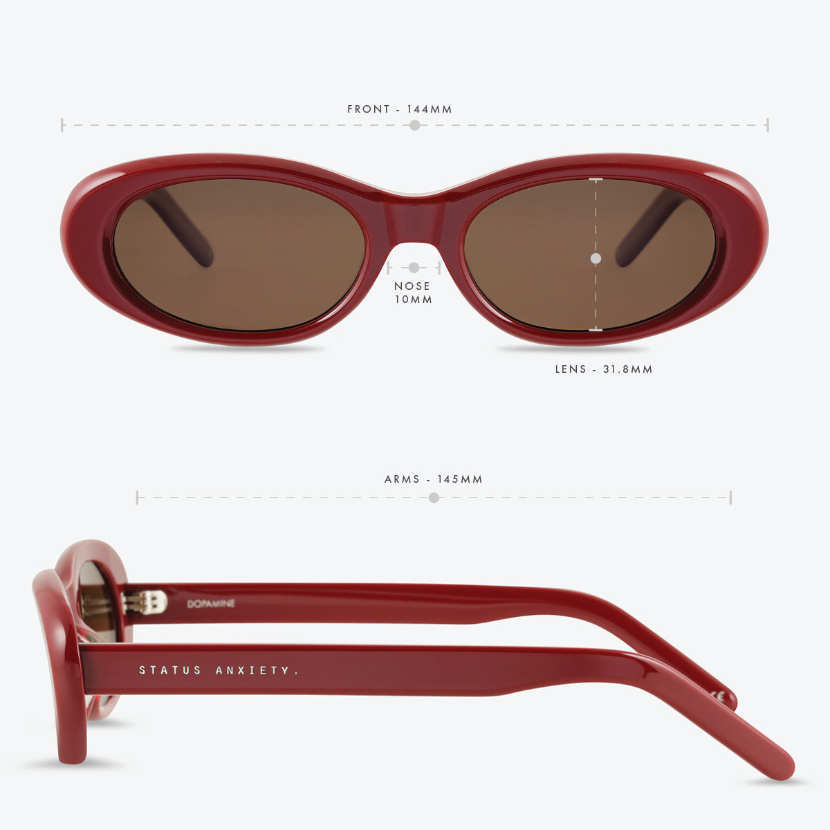 Dopamine Sunglasses - Cherry