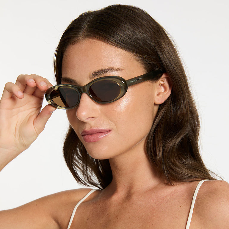 Status Anxiety Dopamine Sunglasses Moss