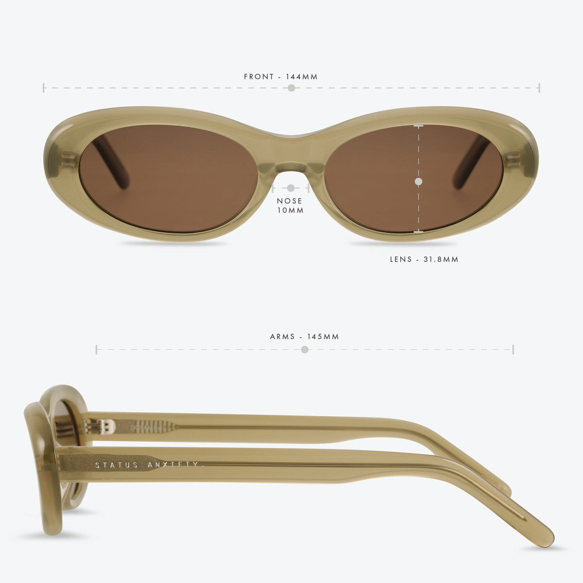 Dopamine Sunglasses - Pear