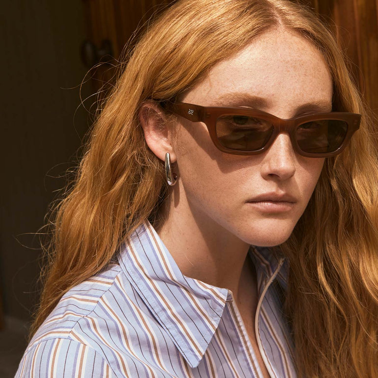 Status Anxiety Levity Sunglasses Brown