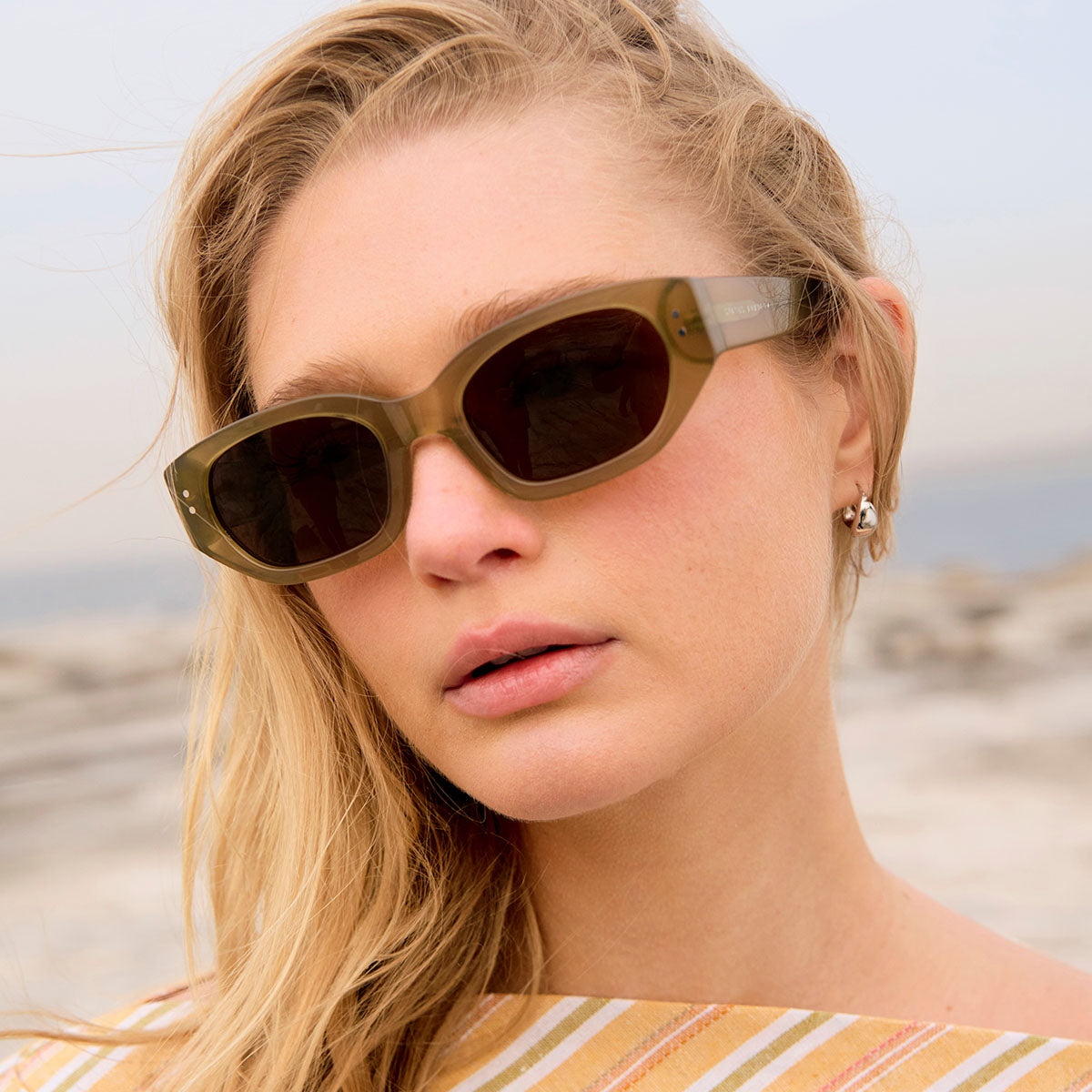 Status Anxiety Luna Sunglasses Pear