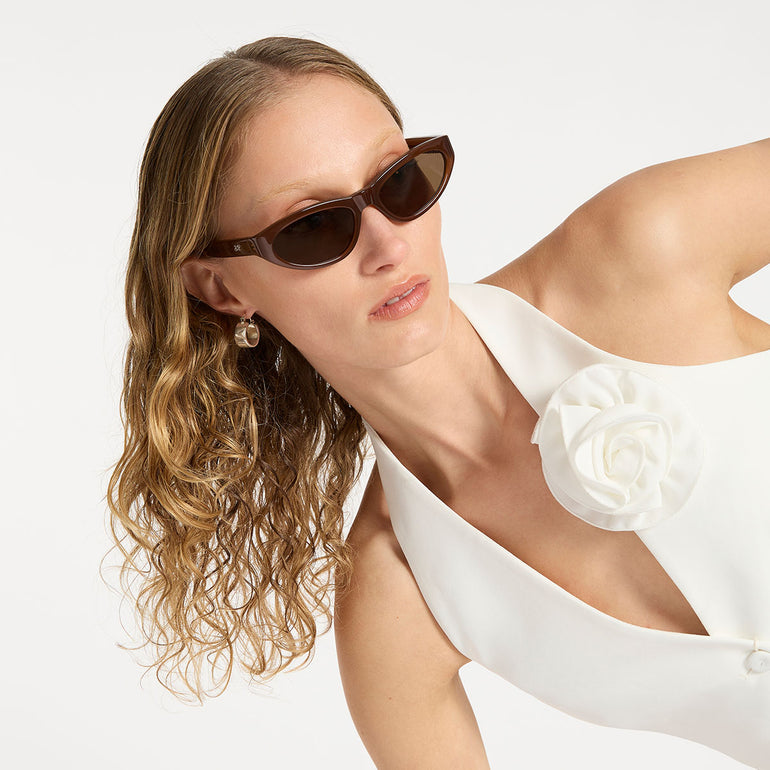 Status Anxiety Mindless Sunglasses Brown