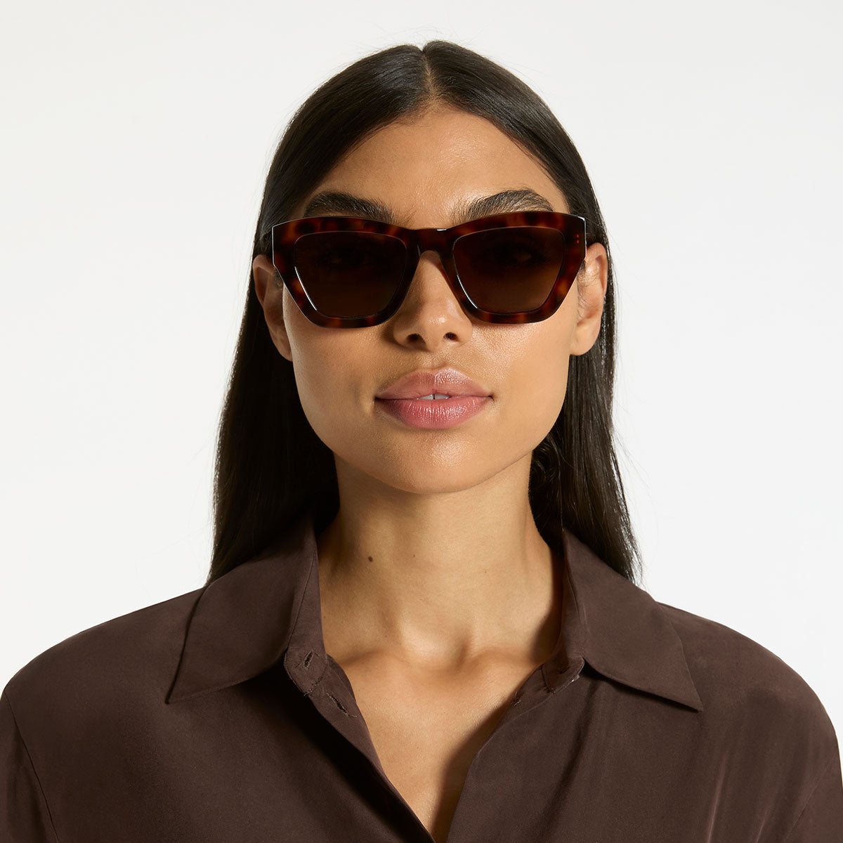 Status Anxiety Mirage Sunglasses Brown Tort