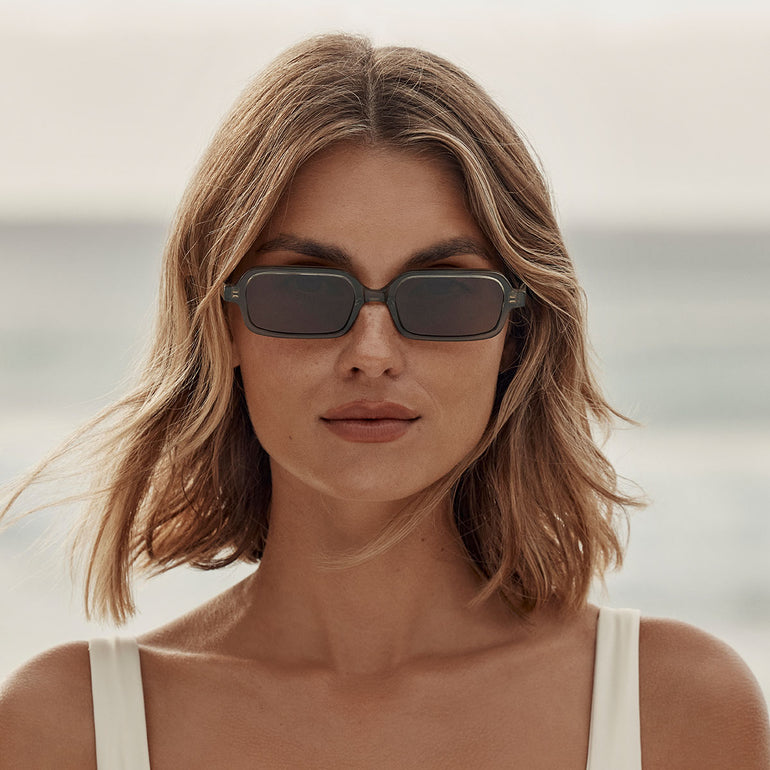 Status Anxiety Nebula Sunglasses Moss