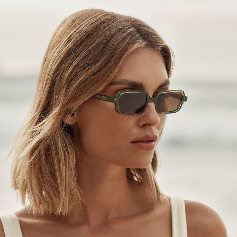 Status Anxiety Nebula Sunglasses Moss