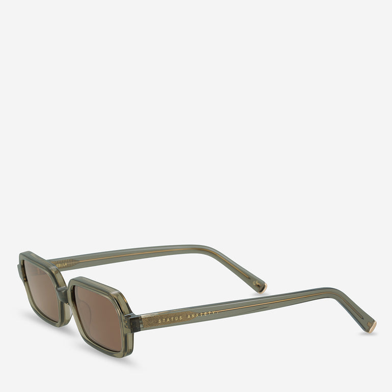 Status Anxiety Nebula Sunglasses Moss
