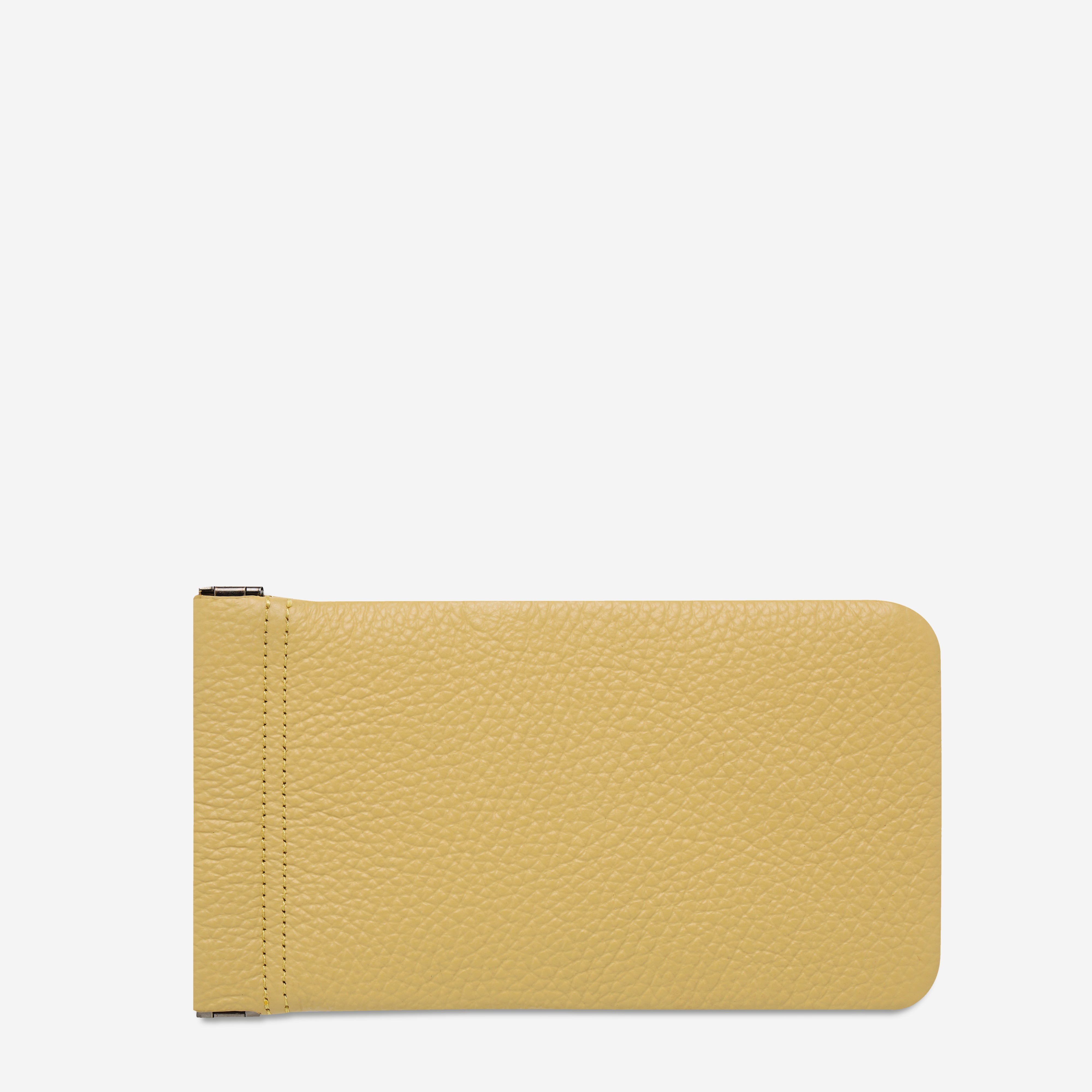 Status Anxiety Keepsake Leather Glasses Pouch Buttermilk