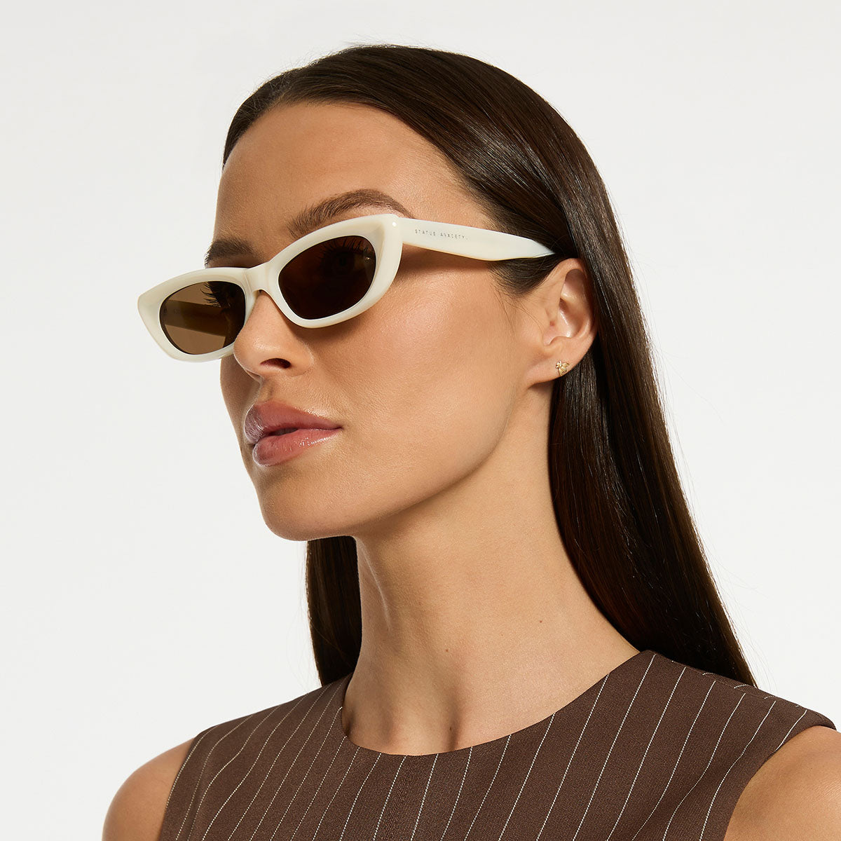 Status Anxiety Sidelines Sunglasses Bone