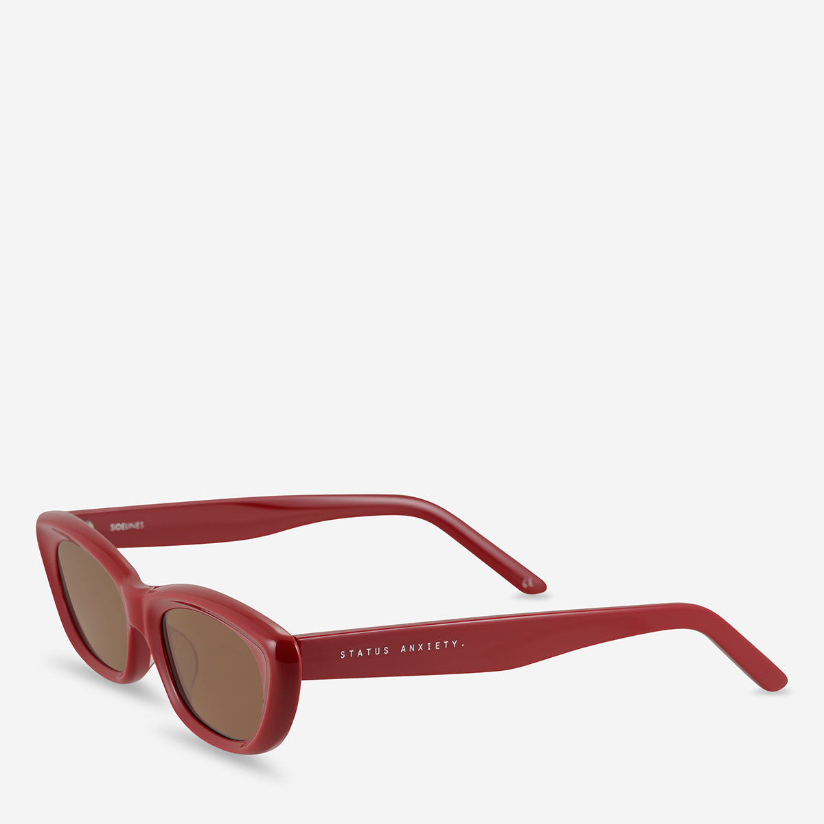 Status Anxiety Sidelines Sunglasses Cherry