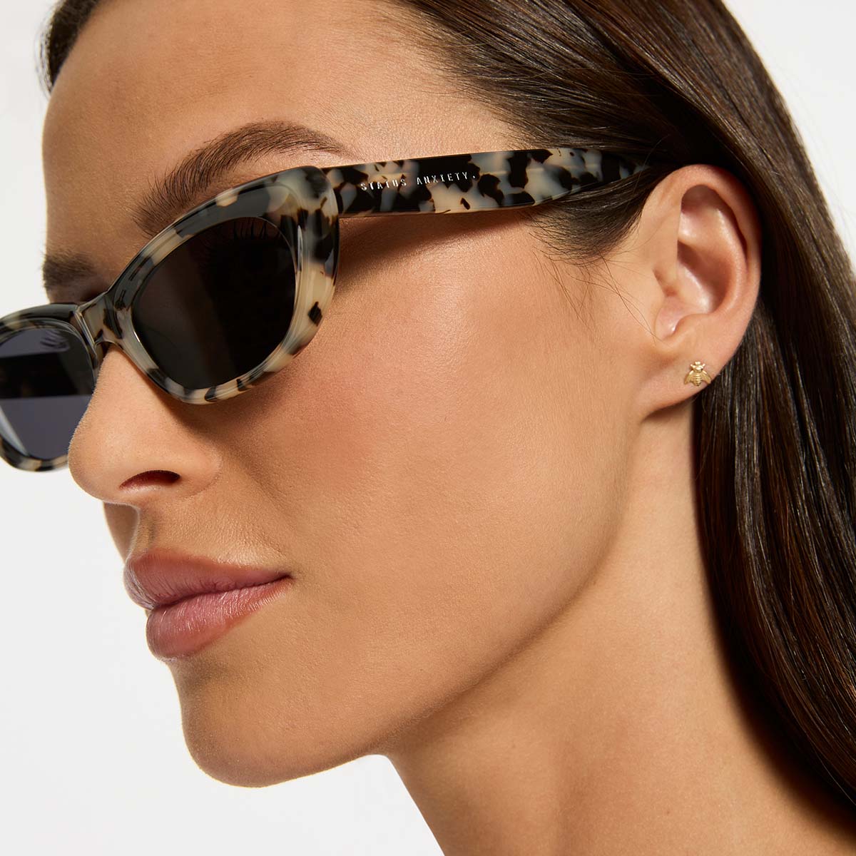 Status Anxiety Sidelines Sunglasses White Tort