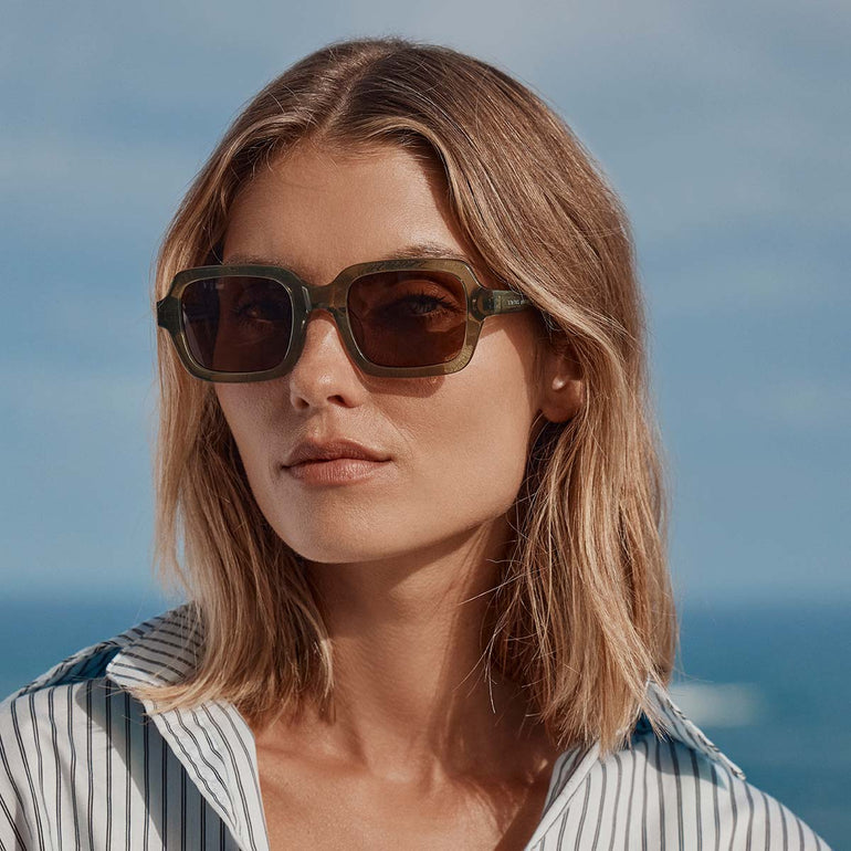 Status Anxiety Vacation Sunglasses Moss